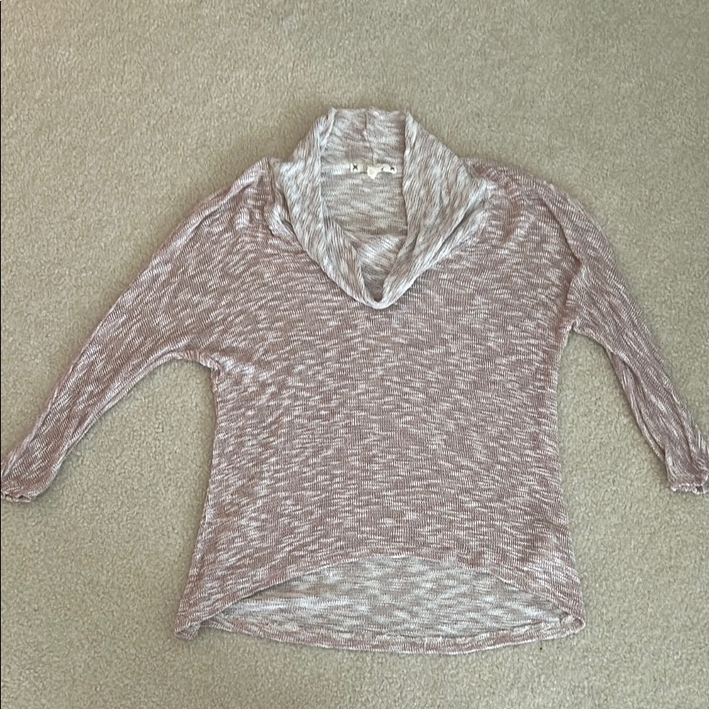 Soft Joie pink long sleeves sweater women size XS